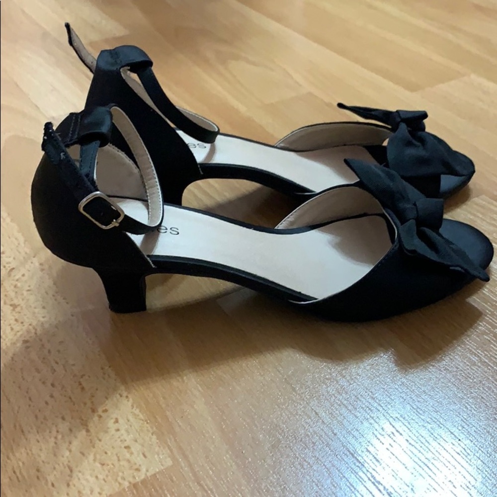 Stevies By Steve Madden Girls BLK dress shoe